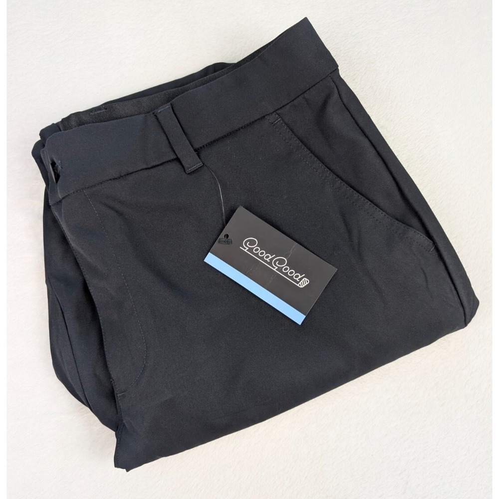 Good Good‎ Golf Drive Sport Jogger Pants Mens sz 36 Black Performance NWT